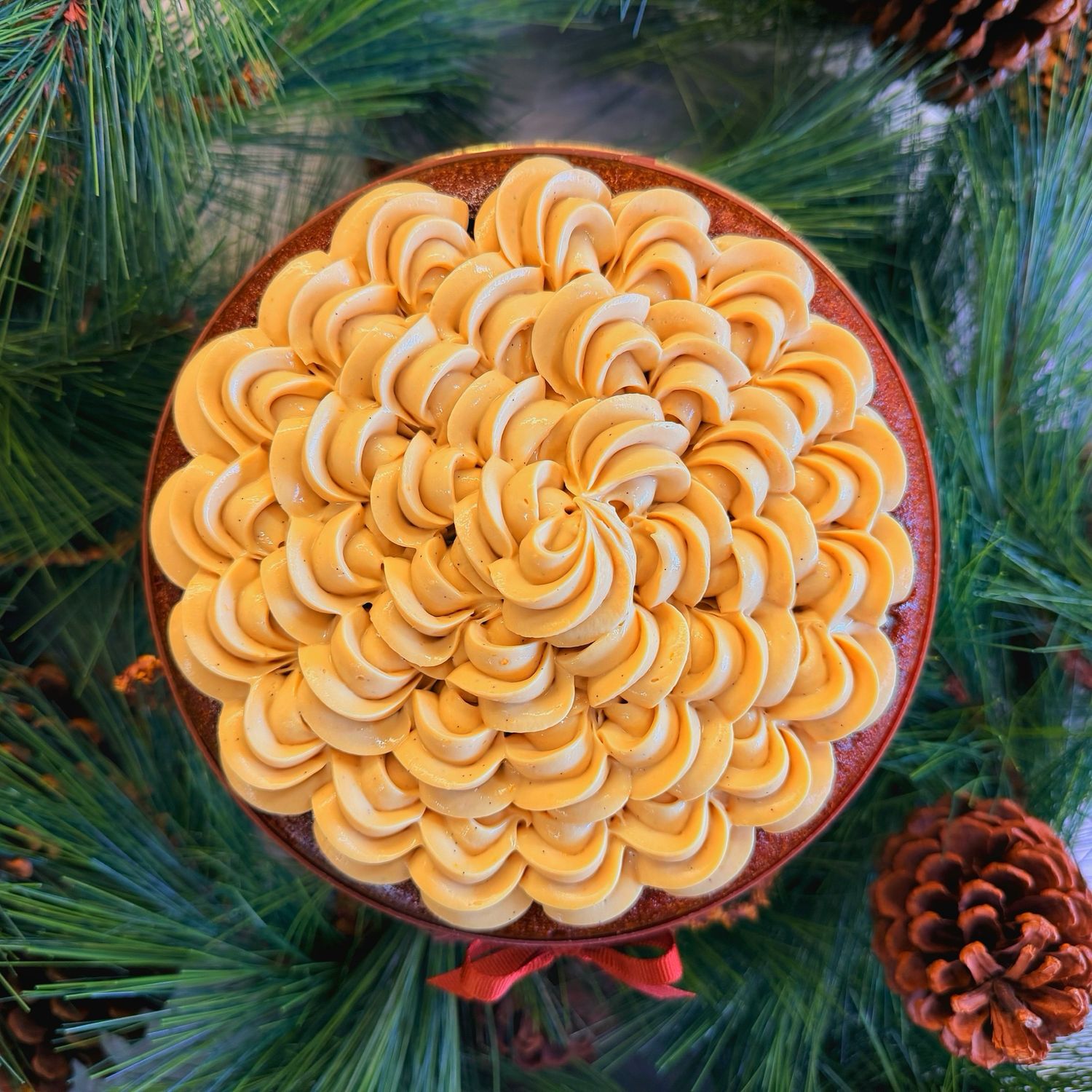 CHRISTMAS sticky toffee pudding cake, 7”