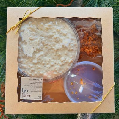 CHRISTMAS rice pudding kit