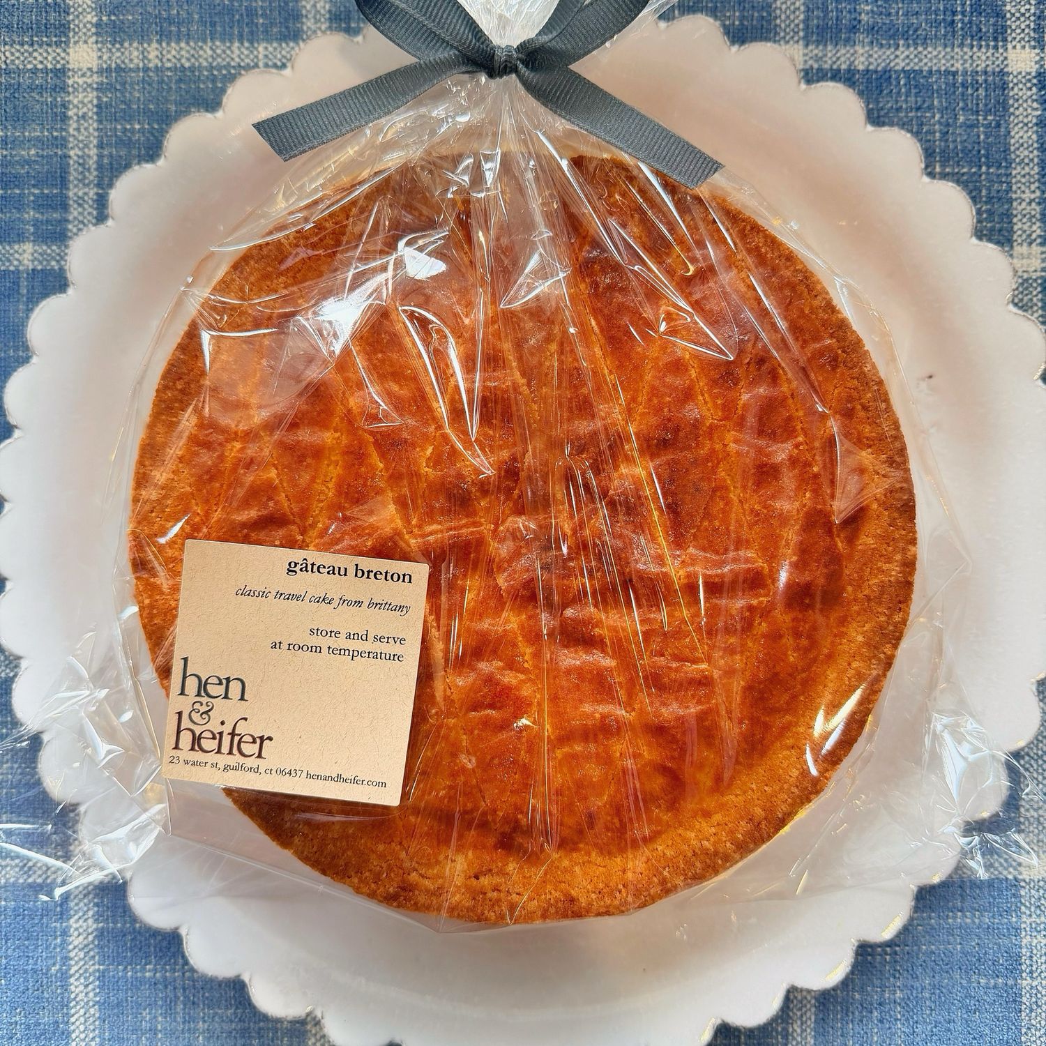 gâteau breton, 7"