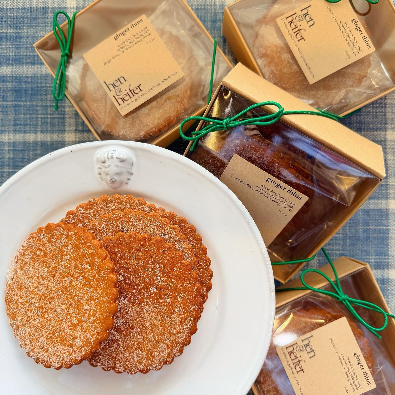 ginger thins, gift box