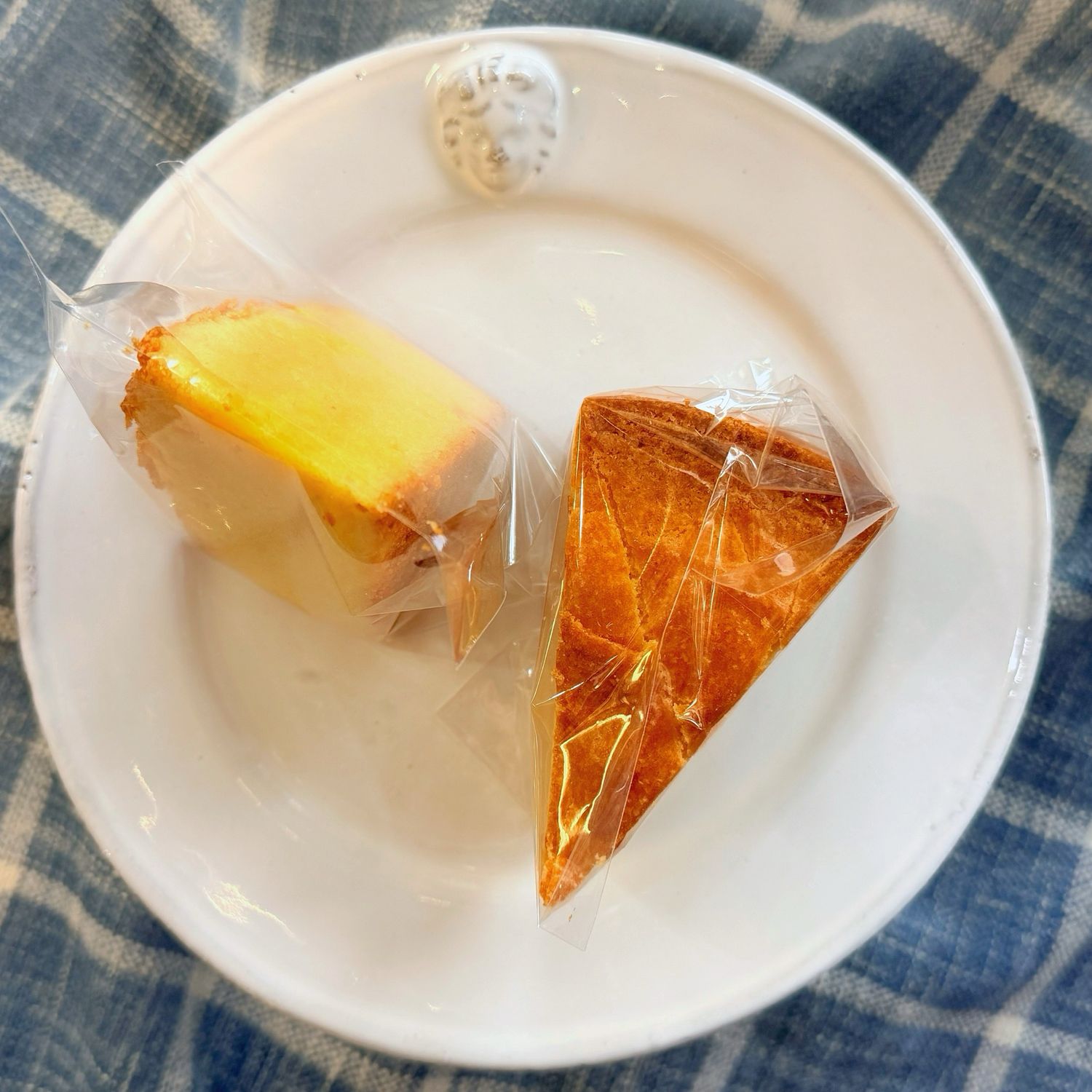 gâteau breton slice