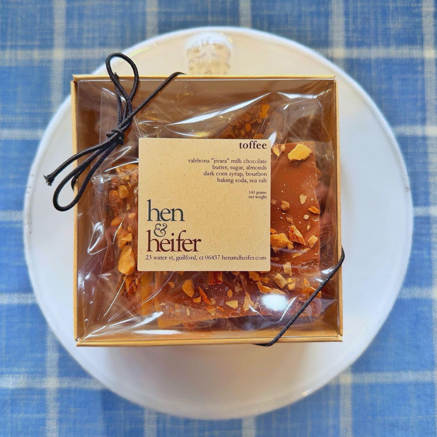 toffee, gift box