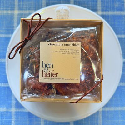 chocolate crunchies, gift box