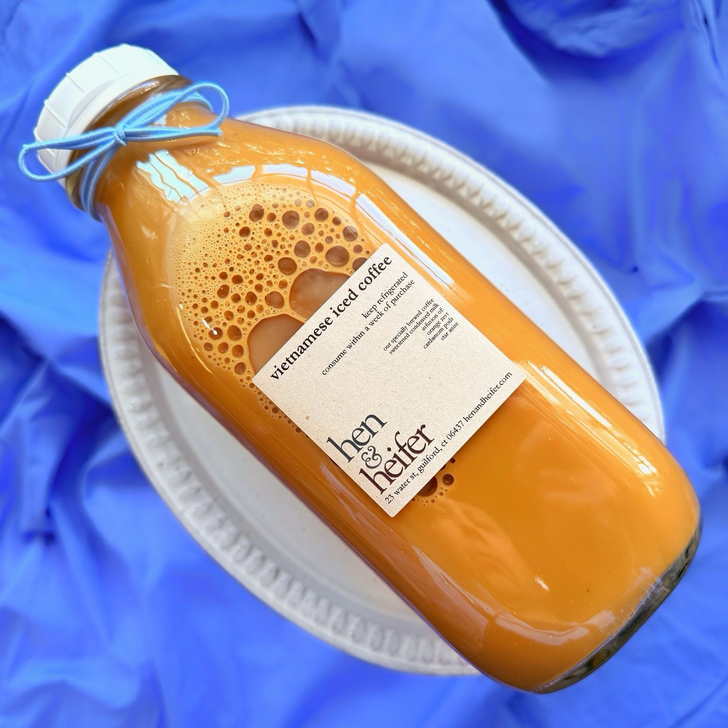 vietnamese iced coffee, 32 oz bottle