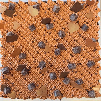 chocolate cake “sheet cake” 16” square 