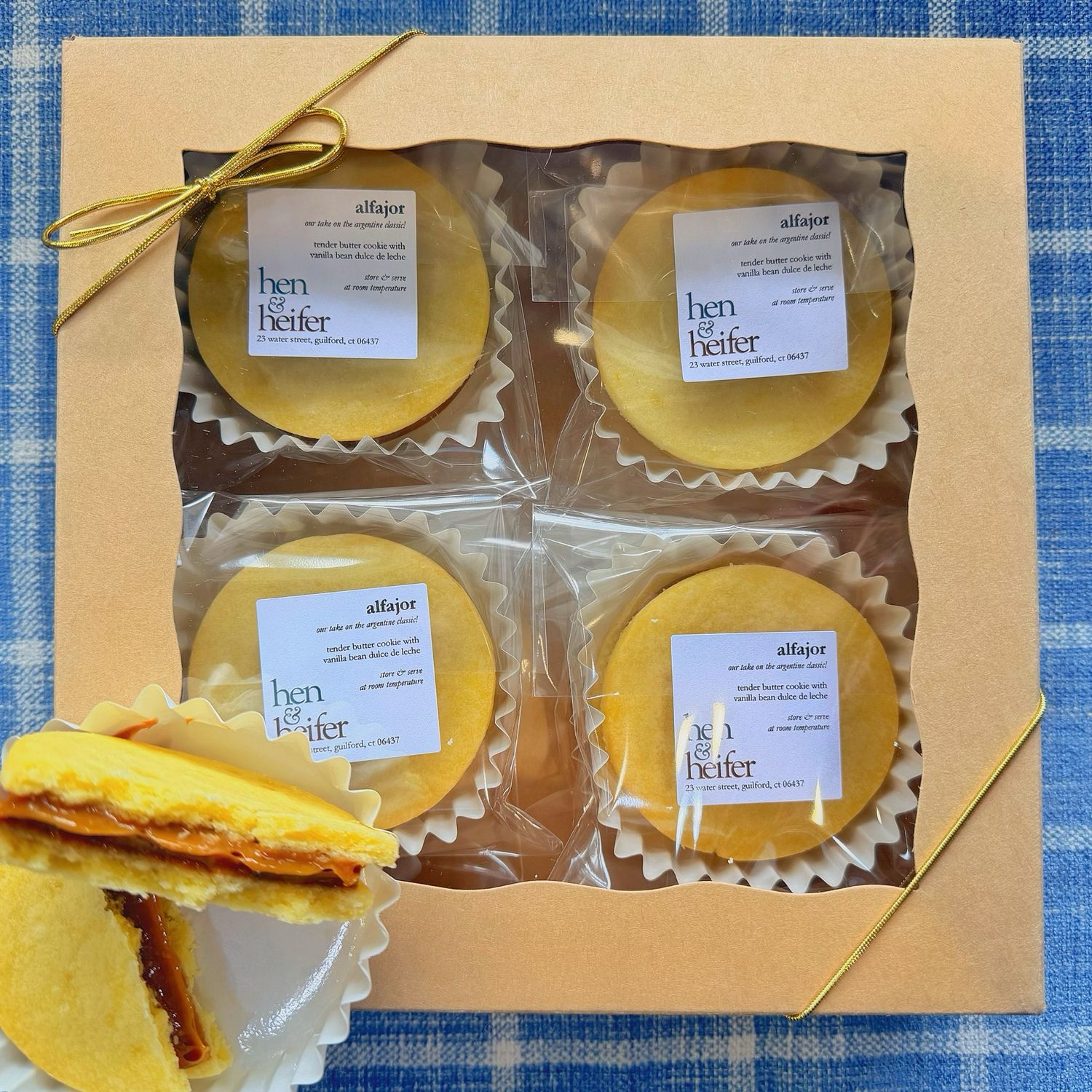 MDAY26 alfajores gift box, 8 pieces