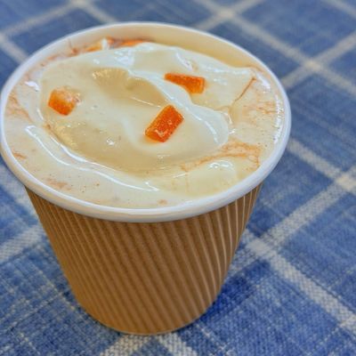 orange hot chocolate TO GO