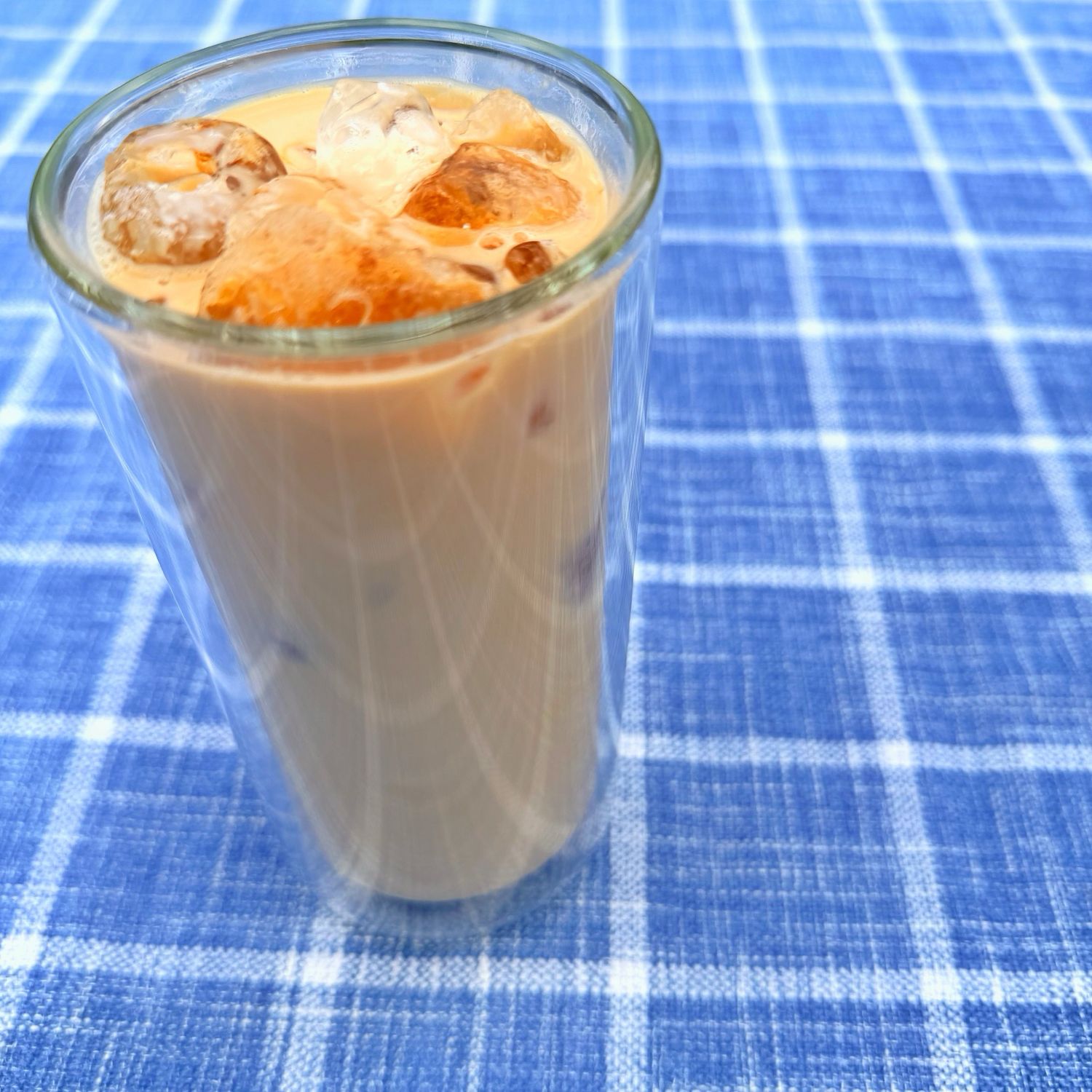 iced cinnamon latte