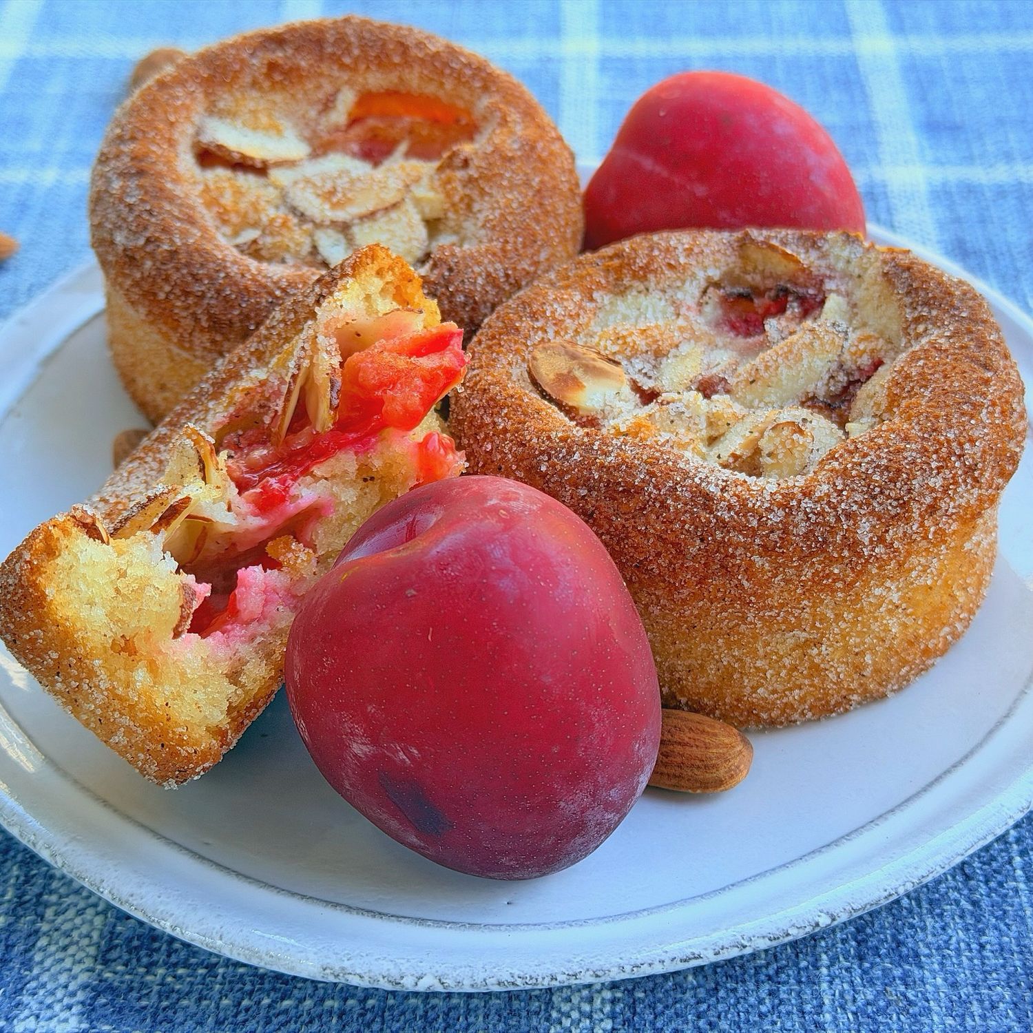 AM plum financier