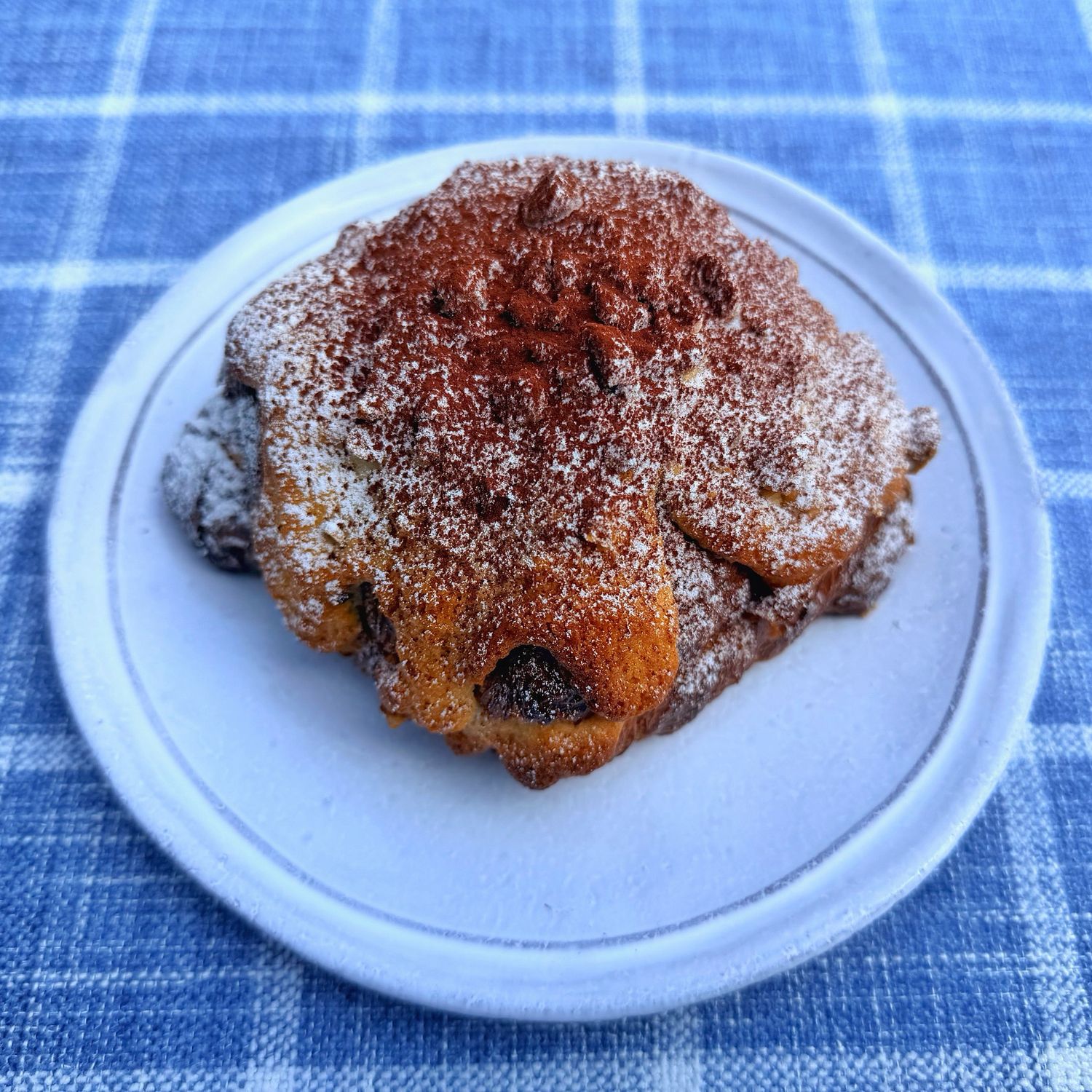 AM chocolate hazelnut croissant