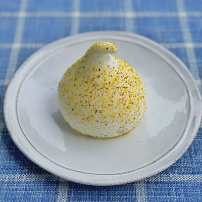 cherry pistachio pavlova