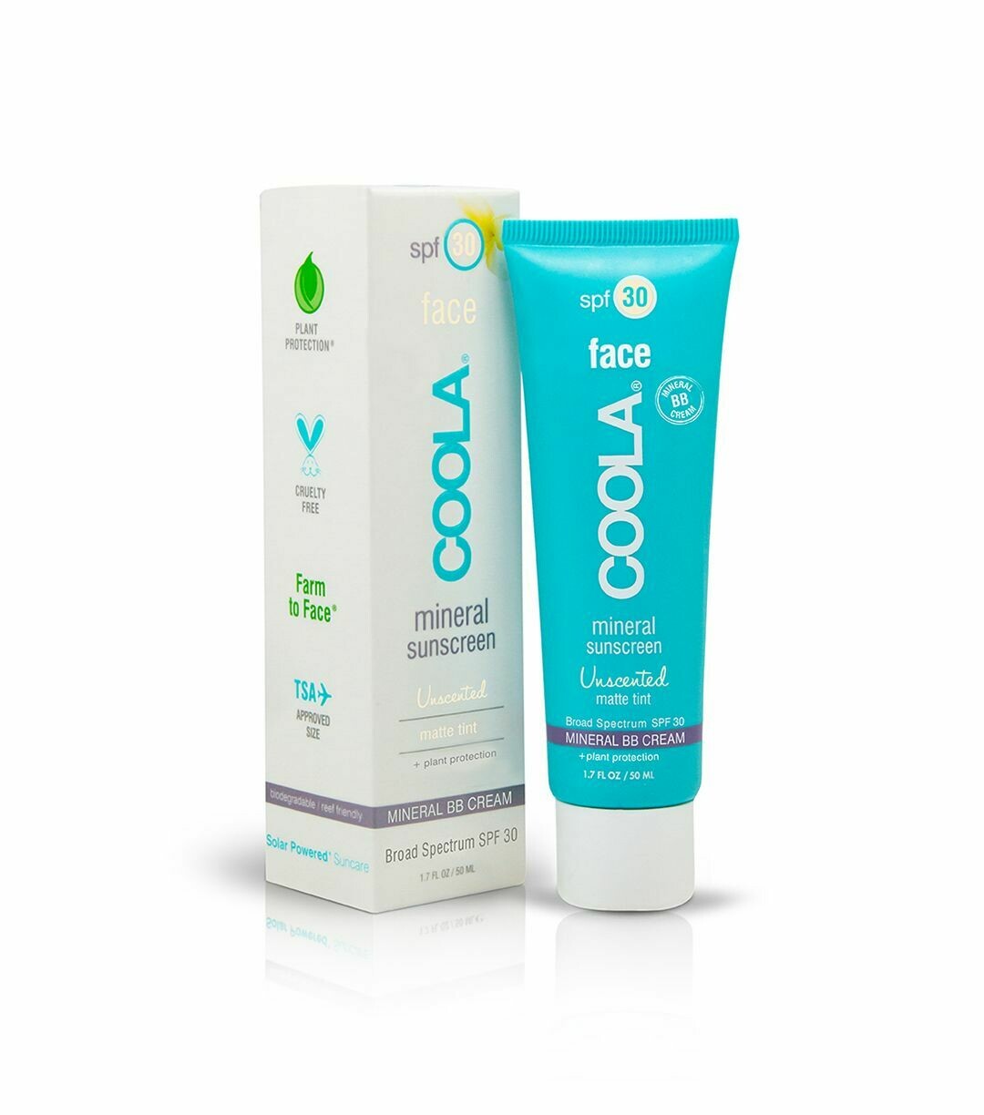 COOLA MINERAL FACE SPF30 MATTE TINT UNSCENTED, 50ml COOLA MINERAL FACE SPF30 MATTE TINT UNSCENTED, 50ml