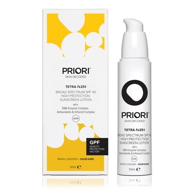 Tetra – fx251 – Broad Spectrum SPF 45 Color Guide 50ml