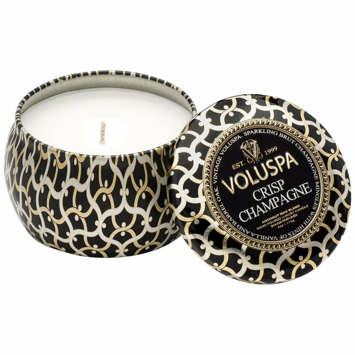 Crisp Champagne - Petite Tin Candle Crisp Champagne - Petite Tin Candle