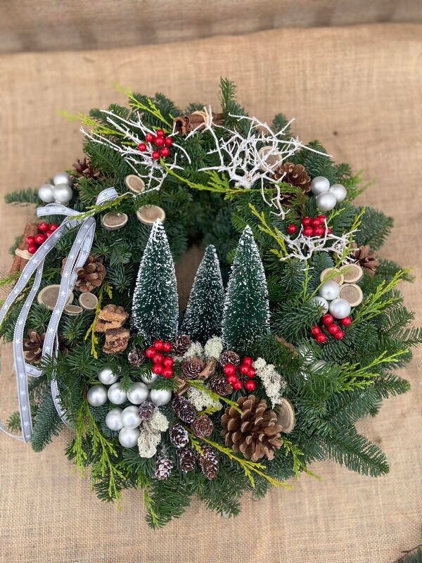 Christmas Tree Wreath