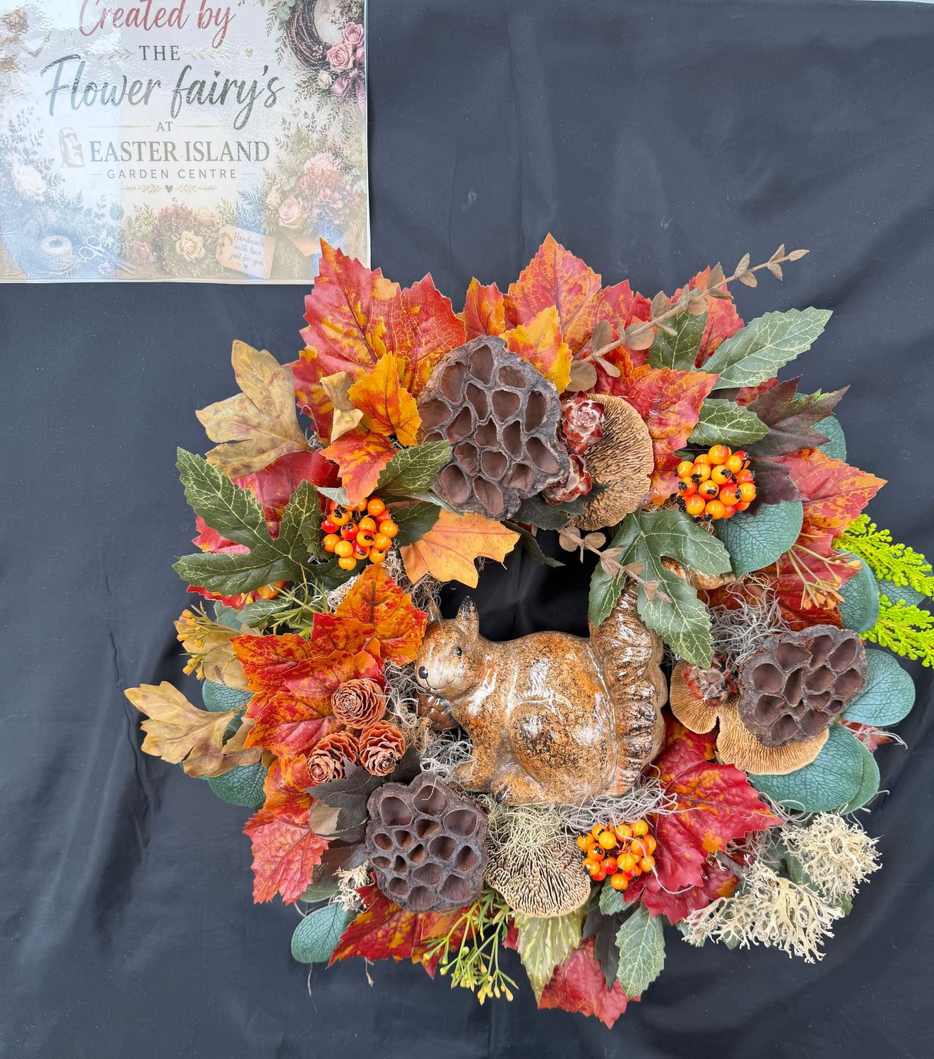 Squirrel Wreath