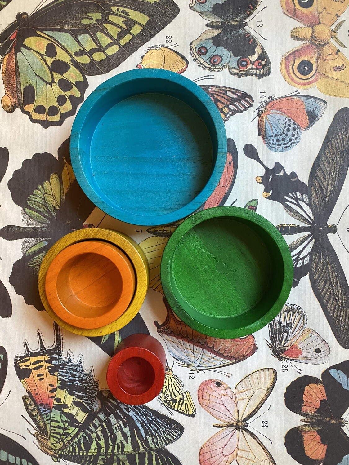 Rainbow Stacking + Nesting Bowls