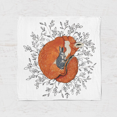 Slumber Fox Organic Swaddle Blanket