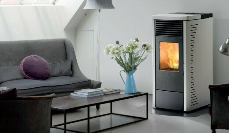 Ravelli Rosa Pellet Fire Package