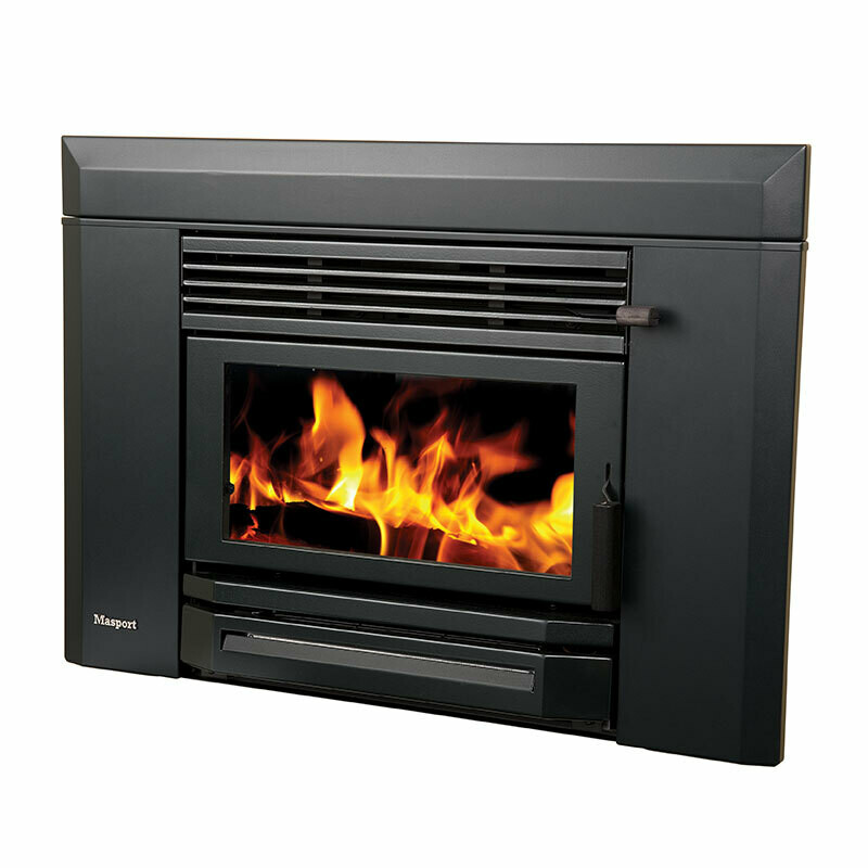 Masport LE4000 Wood Burner Package-Masonry (Slim Fascia)