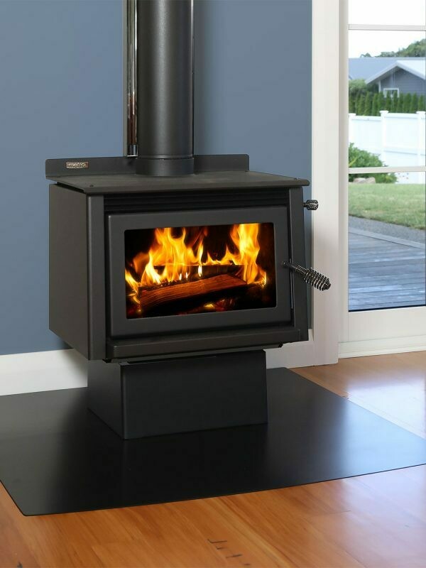 Metro Wee Rad Wood Burner Package - Pedestal