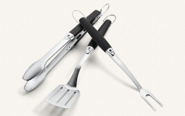 WEBER® 3 PIECE STAINLESS STEEL TOOL SET WEBER® 3 PIECE STAINLESS STEEL TOOL SET
