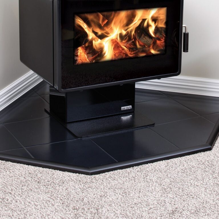 Alloy 1300 Corner Hearth/Ash Floor Protector
