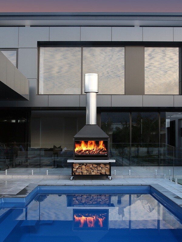 Metro Outdoor 1200 Braai & Trolley