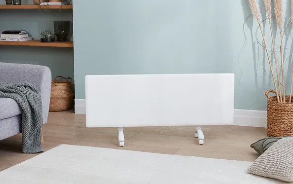 Nobo Wi-Fi WiFi Slimline Panel Heater + Castors 2400W Nobo Wi-Fi WiFi Slimline Panel Heater + Castors 2400W