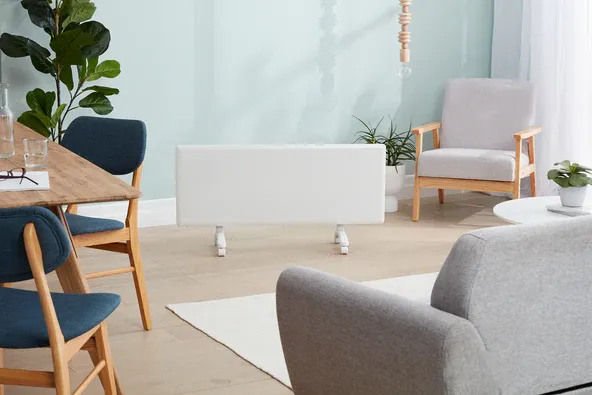Nobo Wi-Fi Slimline Panel Heater + Castors 1500W