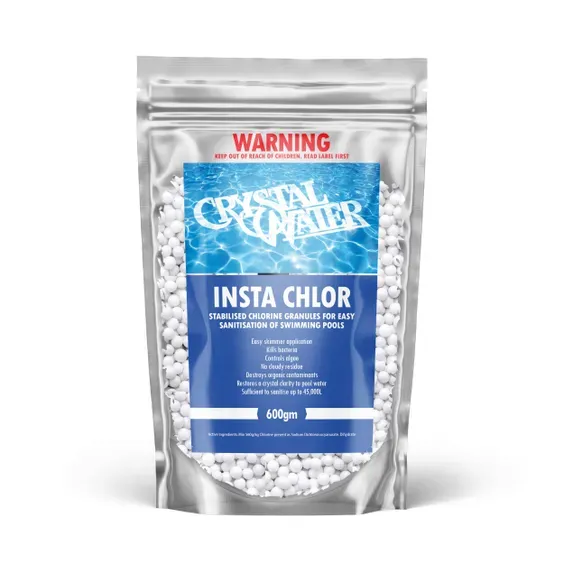 Crystal Water Insta Chlor 600g Crystal Water Insta Chlor 600g