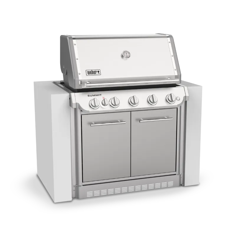 Summit SB38 Built-In LPG SS with Crafted Hotplate Summit SB38 Built-In LPG SS with Crafted Hotplate