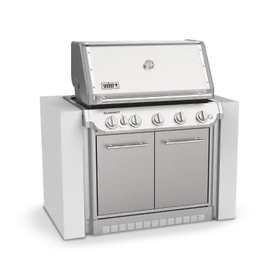Summit SB38 Built-In LPG SS with Crafted Hotplate Summit SB38 Built-In LPG SS with Crafted Hotplate