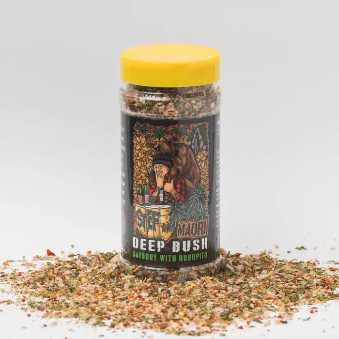 Stef Da Maori - Deep Bush - Horopito Seasoning 290g Stef Da Maori - Deep Bush - Horopito Seasoning 290g