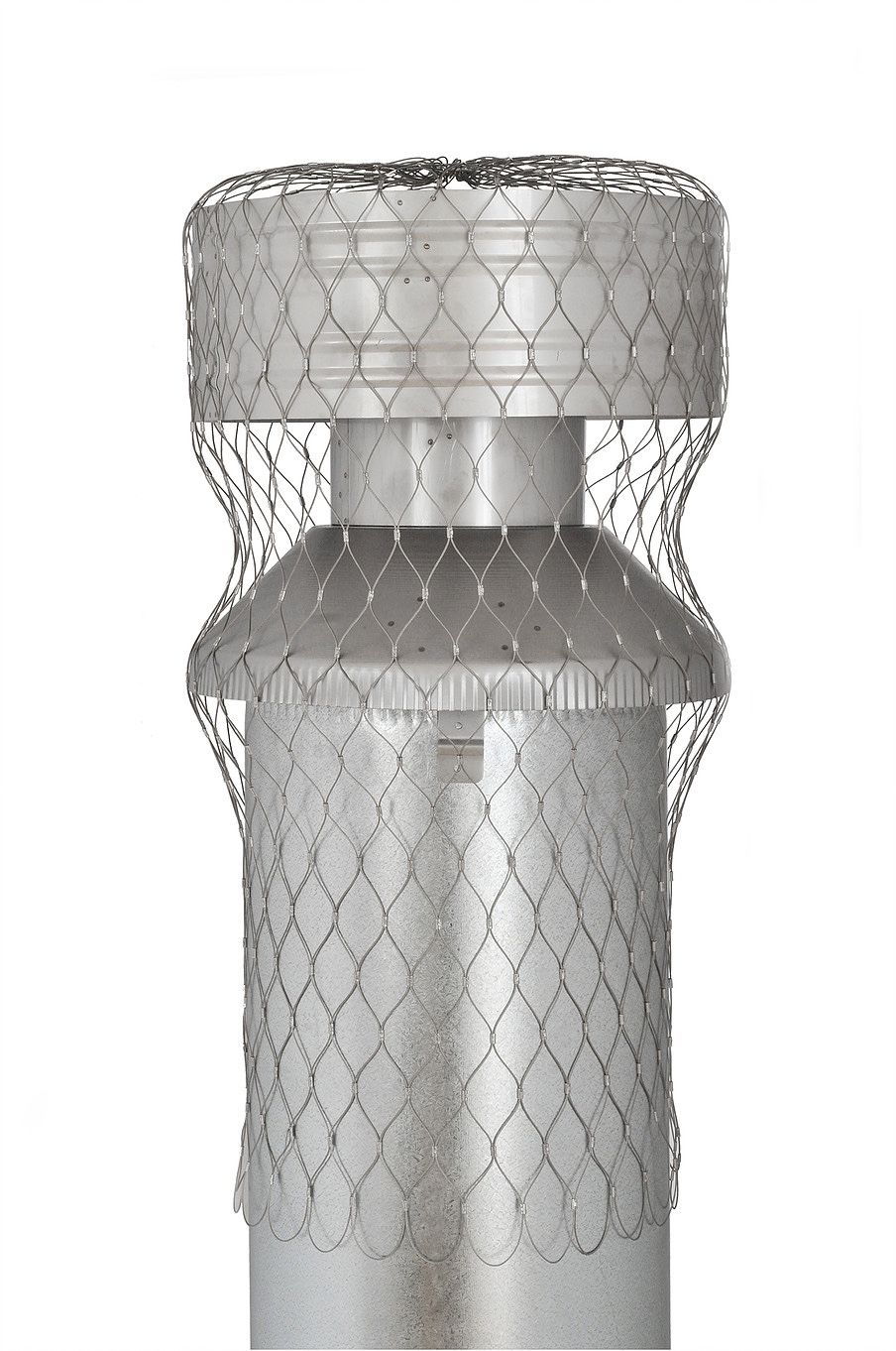 Stainless Steel Flex Bird Mesh Chimney Cover 860mm Long