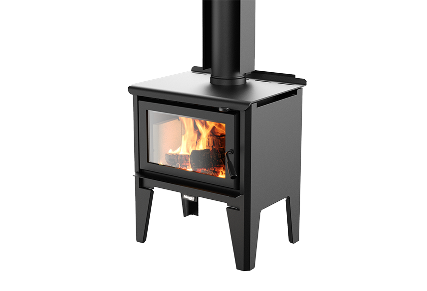 Kaituna - Freestanding Ultra-Low Emissions Wood Fire on Legs