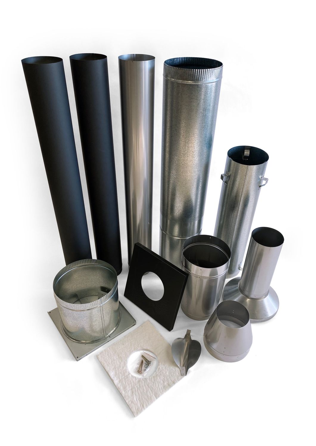 ECO Flue Kit- Galvanised Liner