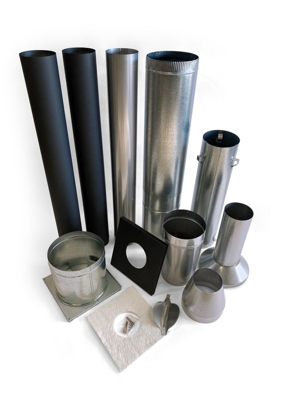 ECO Flue Kit- Galvanised Liner