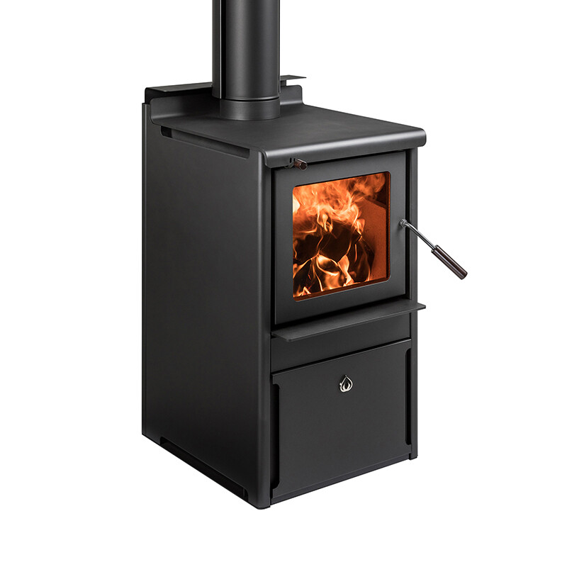 Woodsman Serene Drawer ULEB Fire and Flue Package
