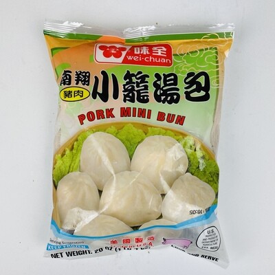 Wei Chuan Pork mini Bun 味全南翔豬肉小笼包 20oz