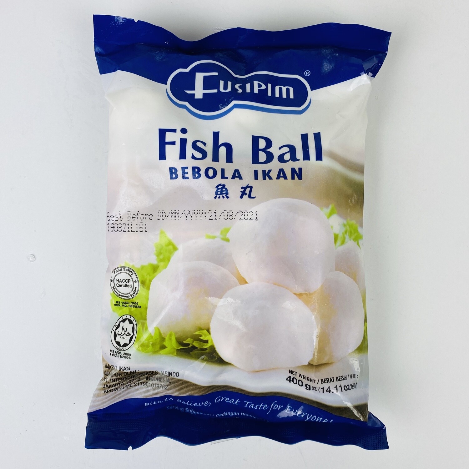 （2包）Fuipim Fish Balls 400g 白鱼蛋