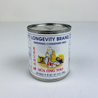 Longevity Brand Condensed Milk 14oz 寿星公炼奶