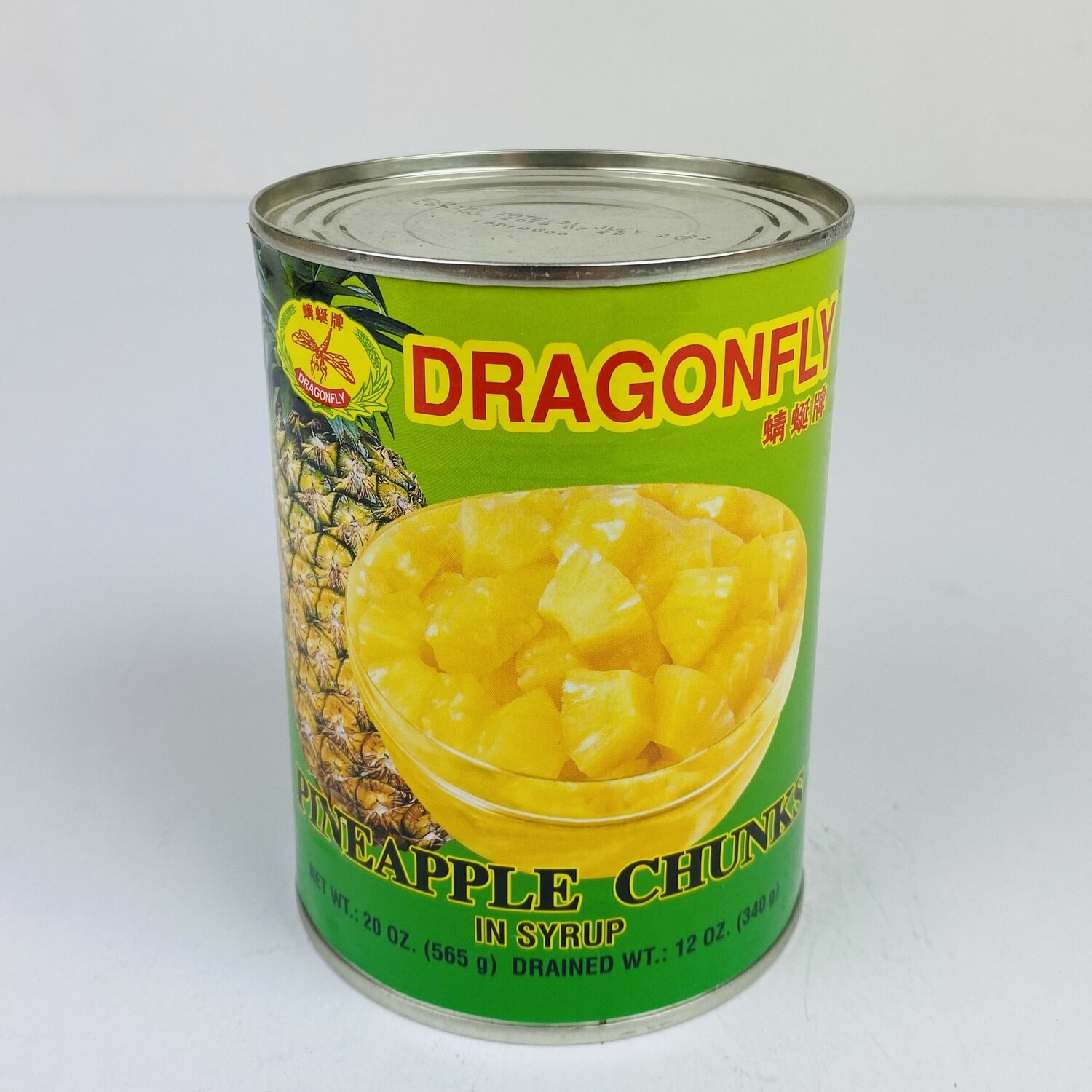 Pineapple Slices In Syrup 20oz 蜻蜓菠萝片