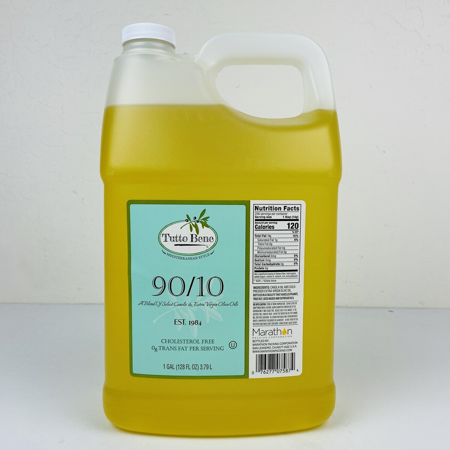 TB 90/10 Olive Oil 优质油菜籽油/特级初榨橄榄油 1gal