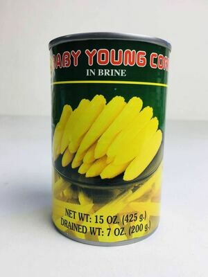 Baby Young Corn 蜻蜓玉米筍(小罐) 15oz