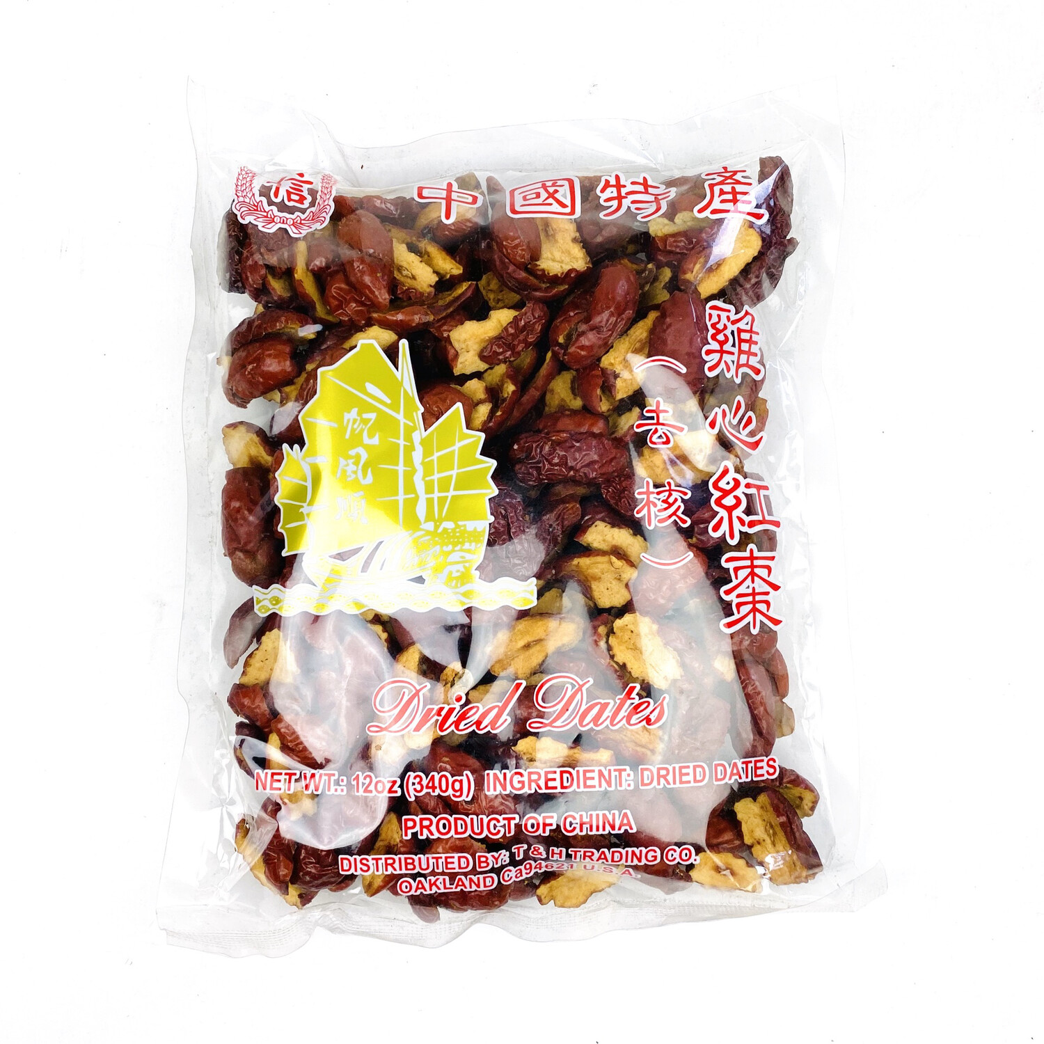 Cut Seedless Dates 12oz 鸡心红枣无核