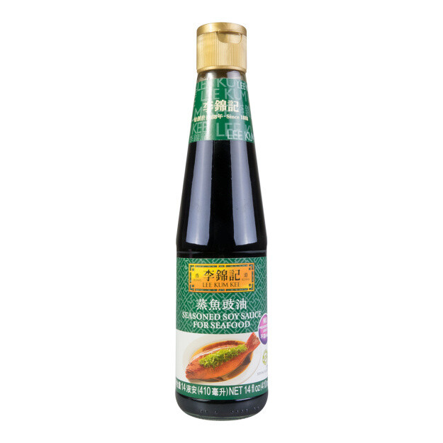 LKK Seasoned Soy Sauce For Seafood 14floz 李锦记蒸鱼豉油