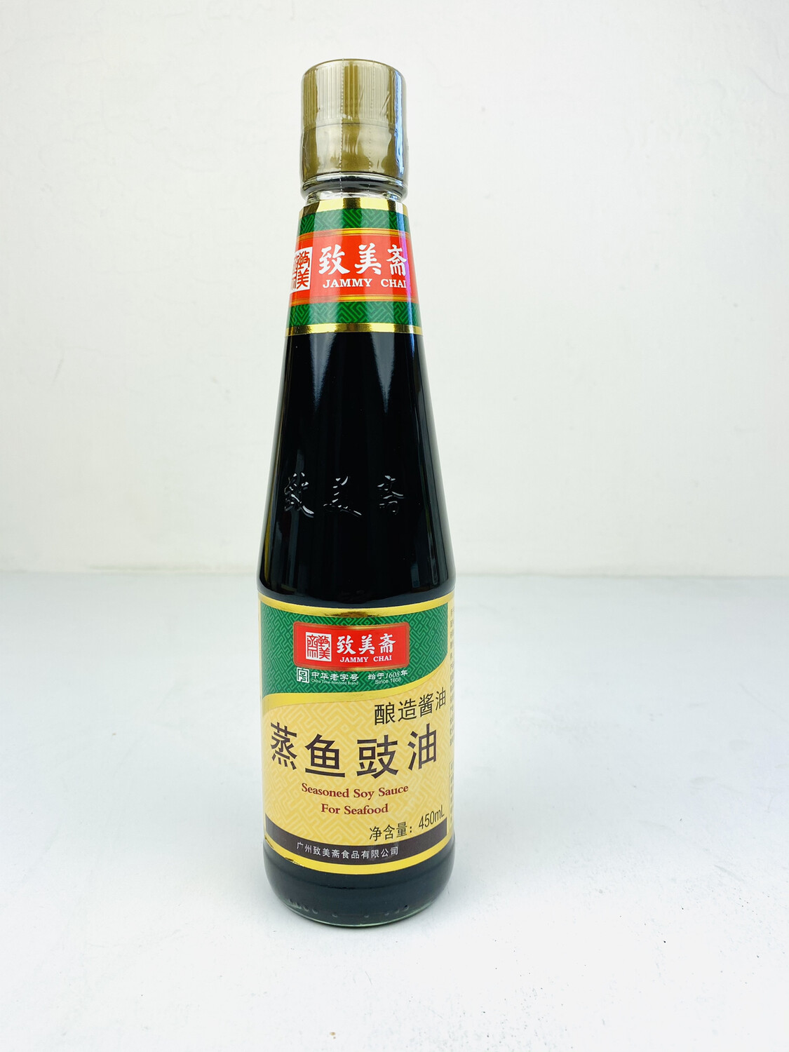 Jammy Chai SEASONED FISH SOY SAUCE 450mL 致美斋蒸鱼豉油