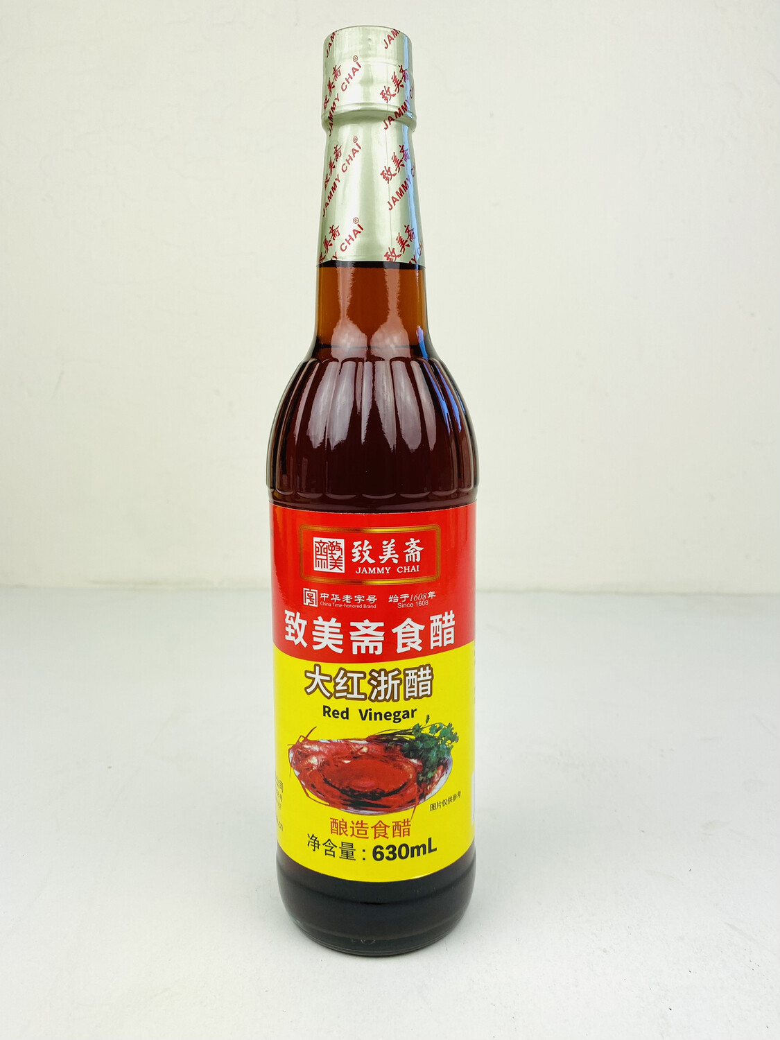 Jammy Chai RED VINEGAR 630mL 致美斋大红浙醋