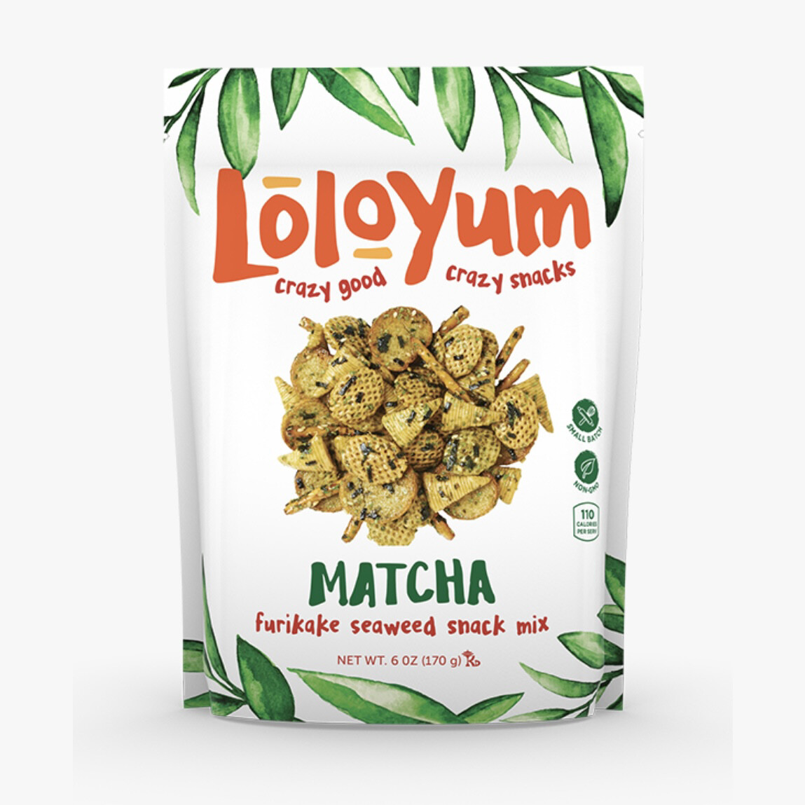 One Organic Loloyum Snack Mix / Matcha 紫菜米饼 / 抹茶口味 6oz